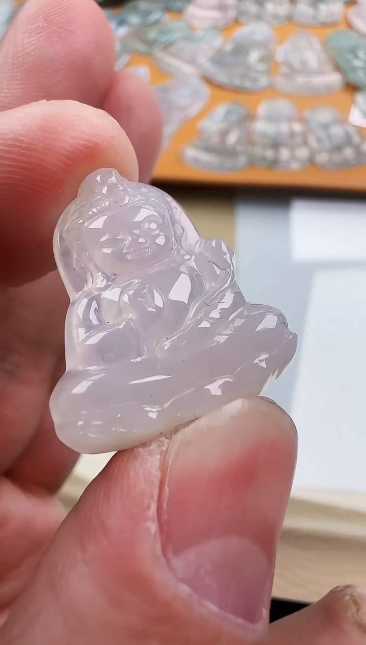 【闪购商品】翡翠颈饰未镶嵌缅甸天然翡翠