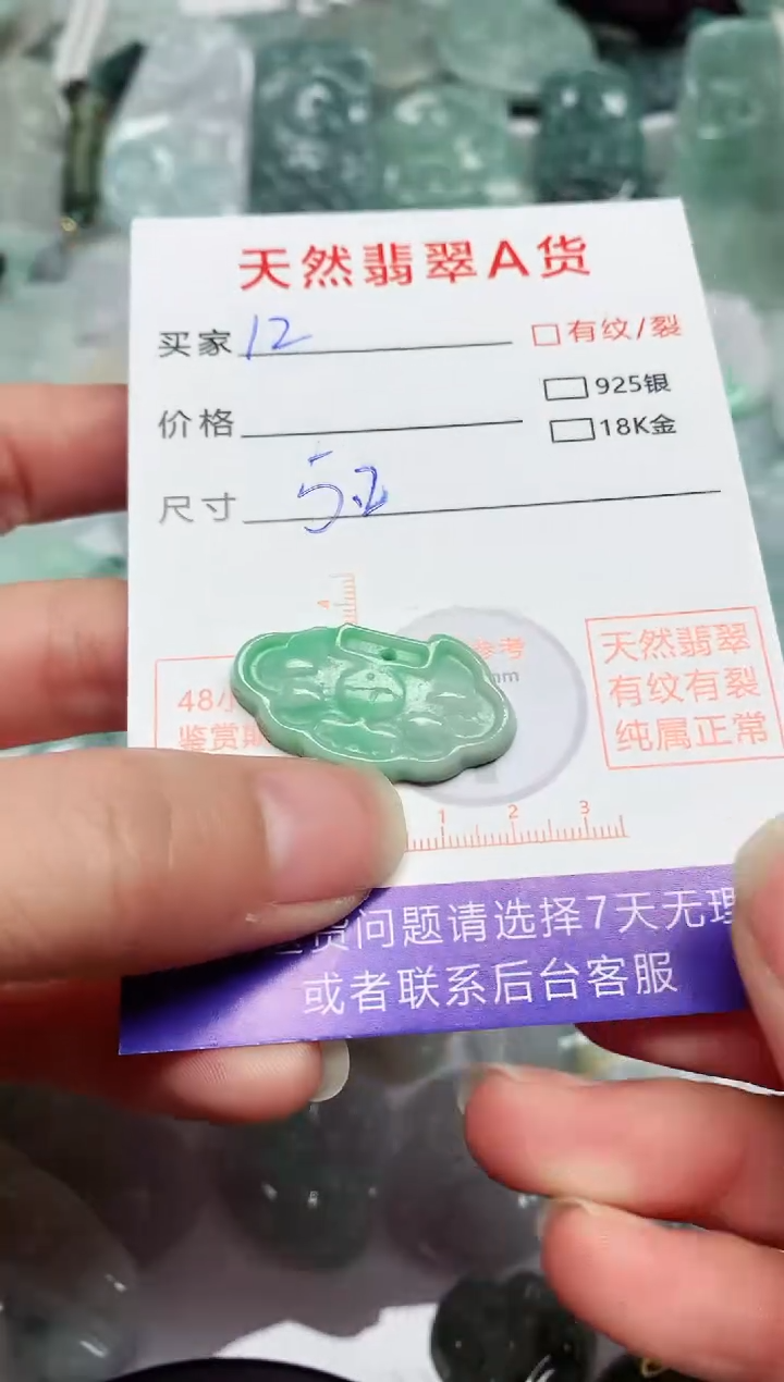 【闪购商品】翡翠颈饰未镶嵌翡翠 颈饰 未镶嵌12