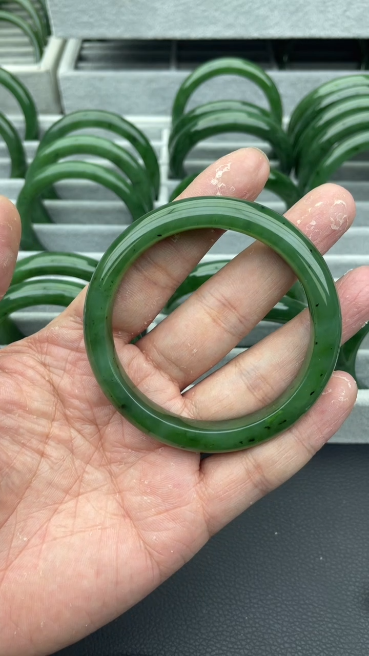 未镶嵌手镯和田玉（碧玉）93-59.4