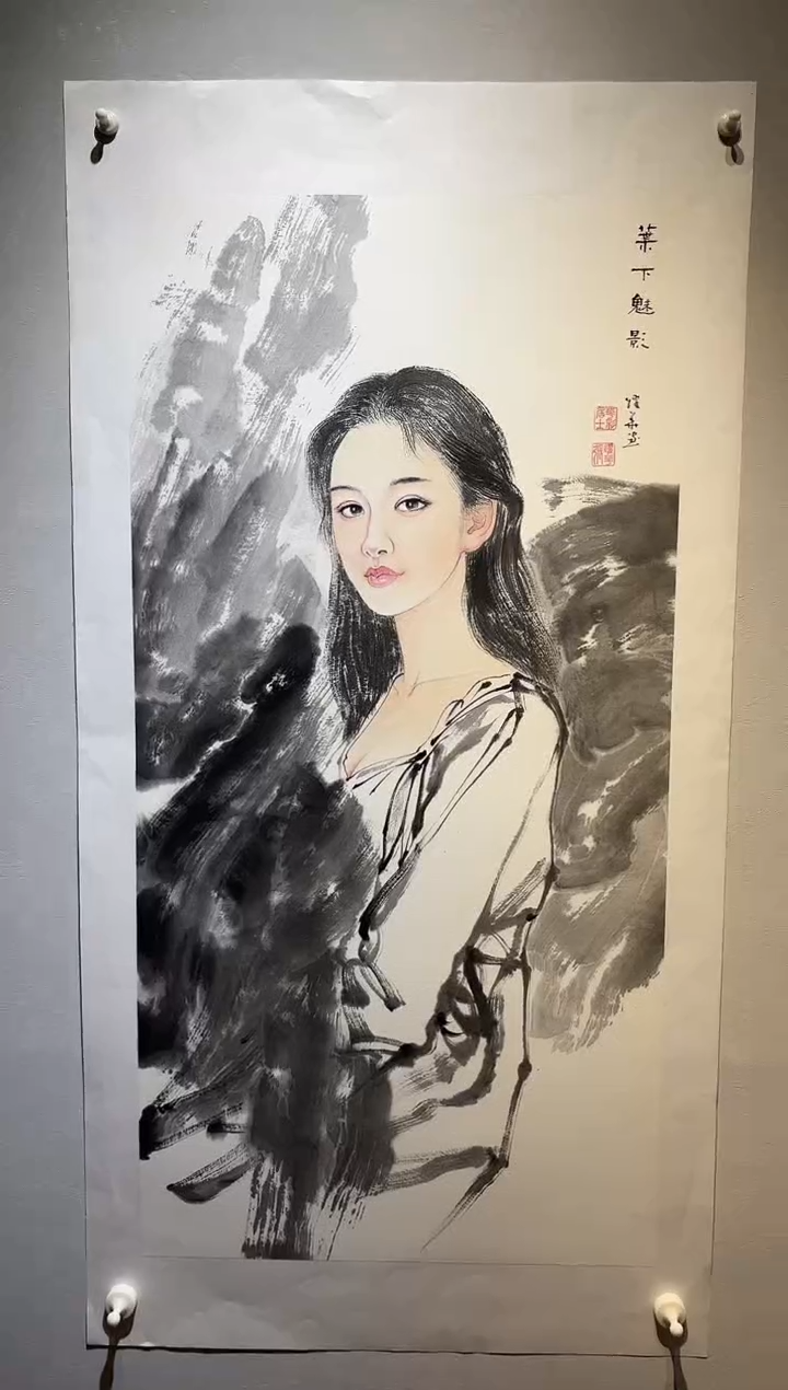 国画国画RW-1300871-张跃华央创美术馆精品定制备案作品