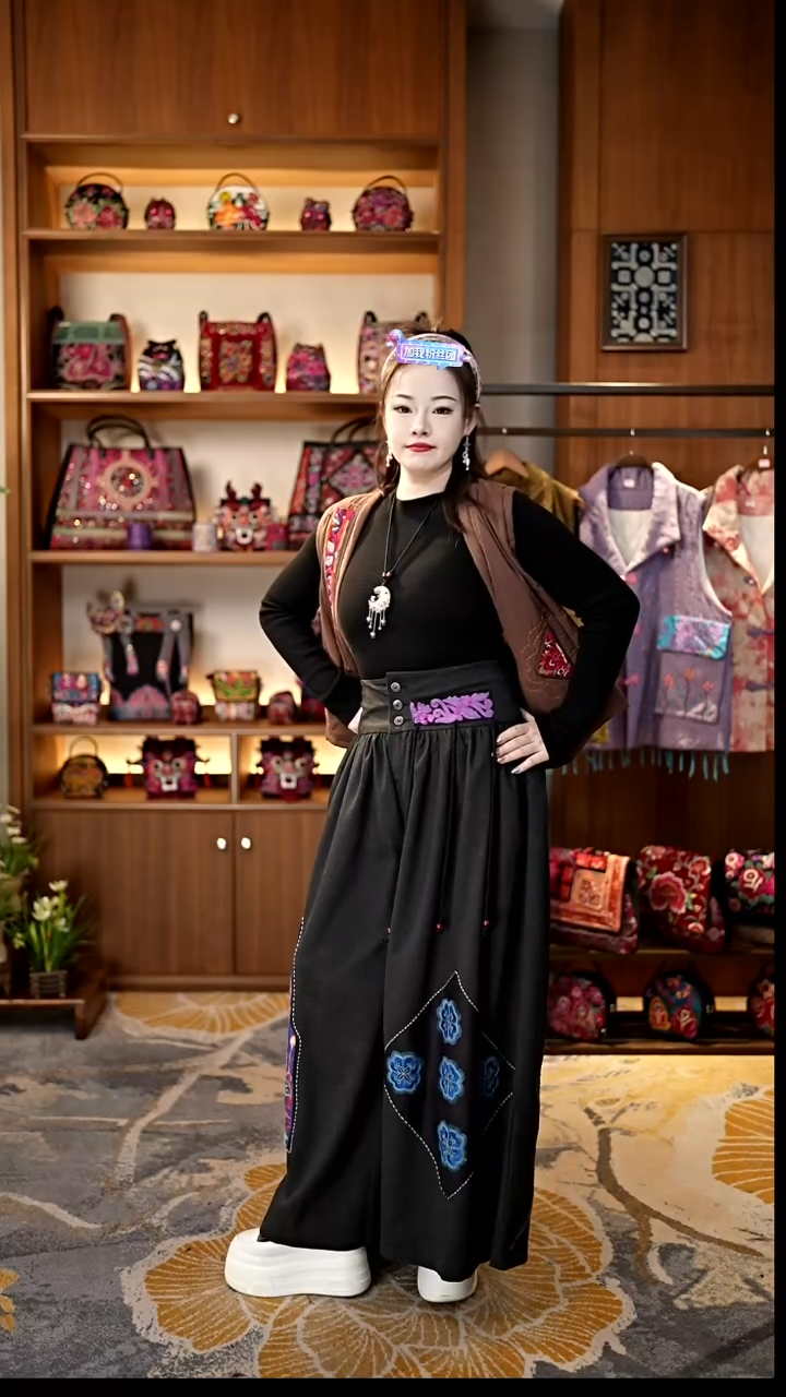 织绣私人定制苗族手工Z9413