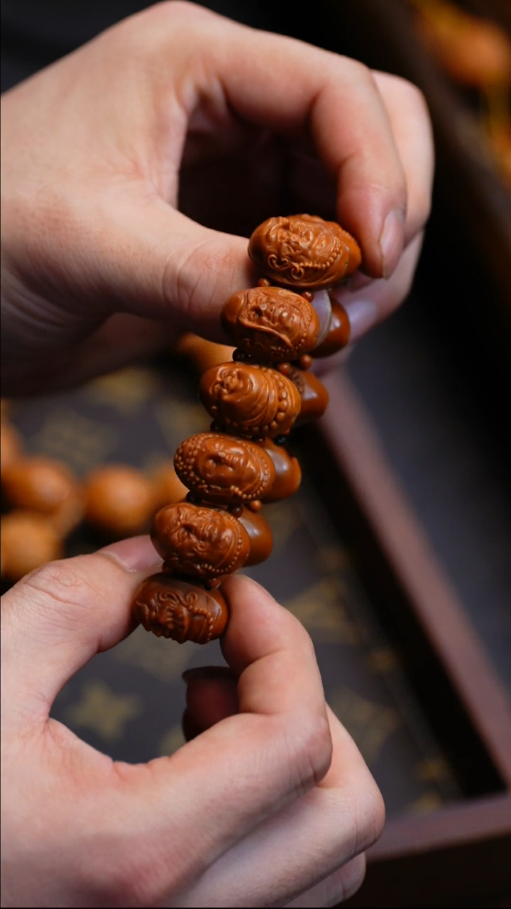 【闪购商品】橄榄核手串苏工橄榄核