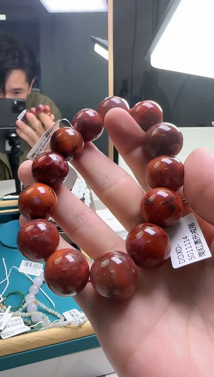 【闪购商品】南红玛瑙手串未镶嵌南红手串