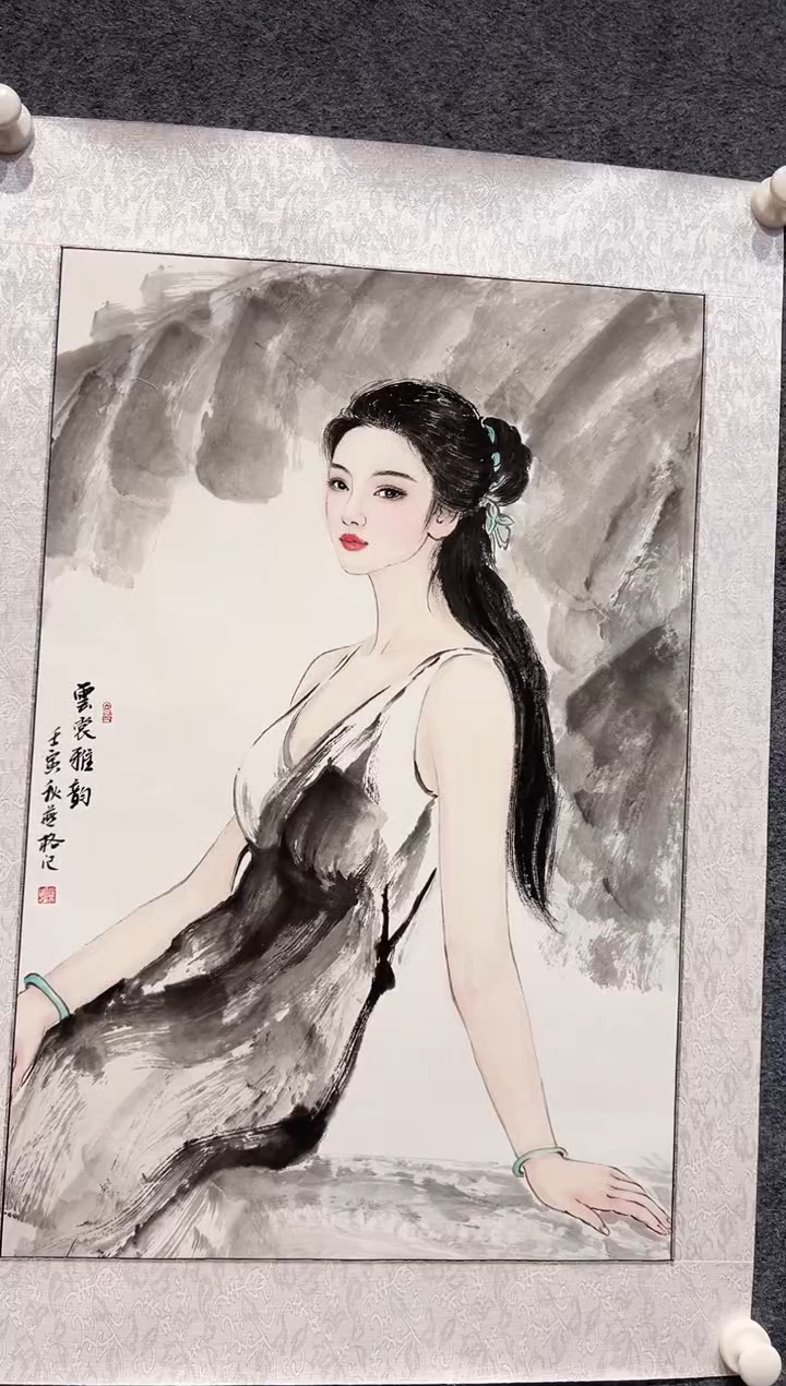 国画秦燕格国画作品A2-6