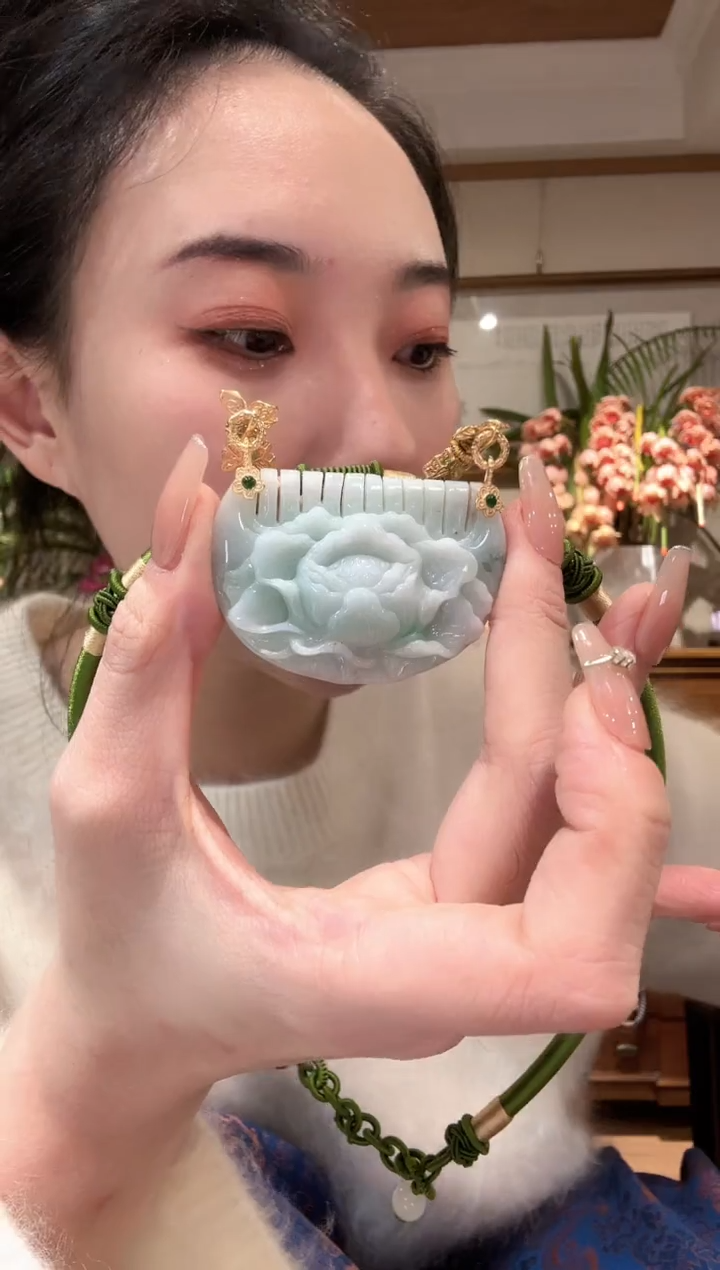 【闪购商品】翡翠颈饰未镶嵌国风