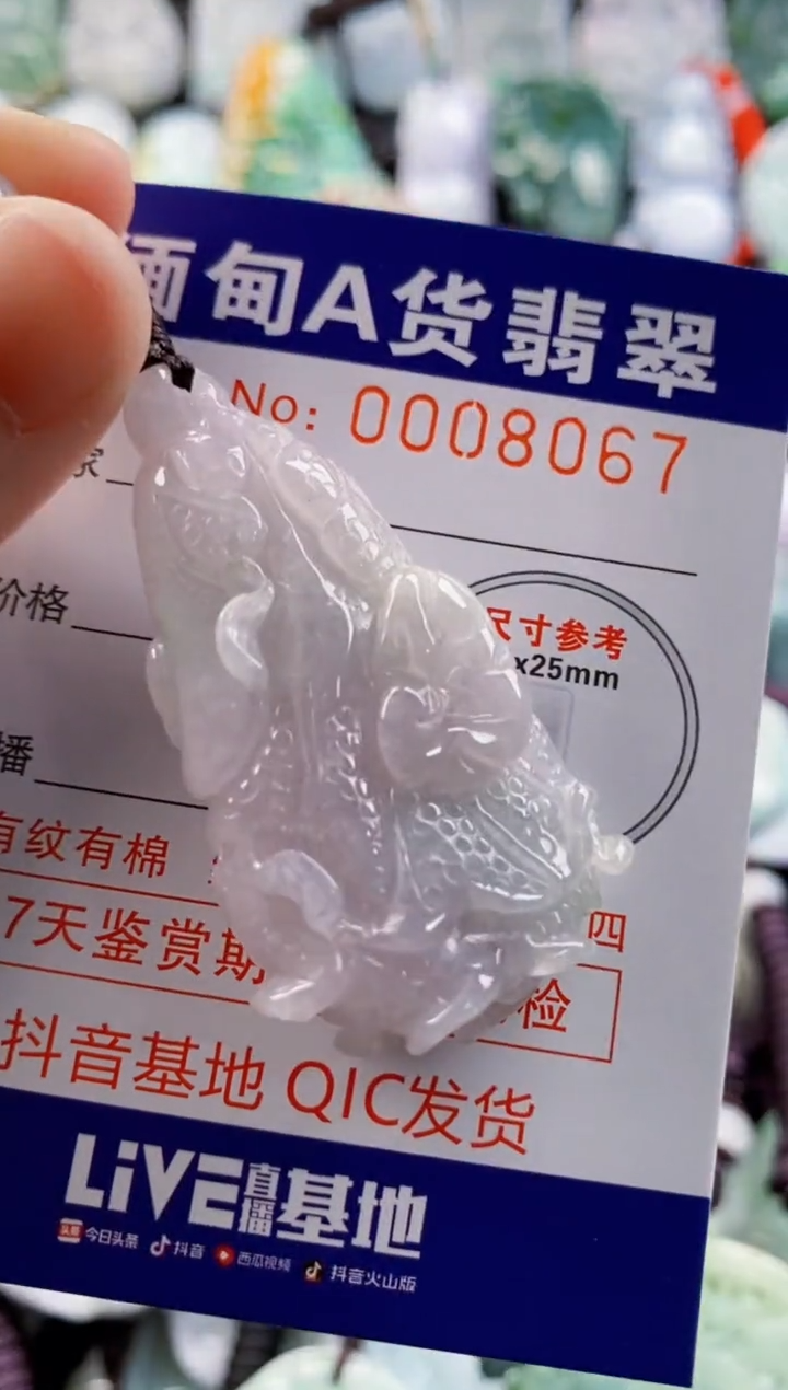 【闪购商品】翡翠未镶嵌吊坠(不含链)1