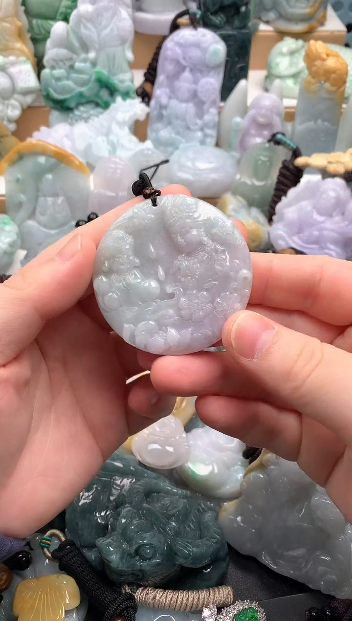 吊坠(不含链)未镶嵌翡翠1