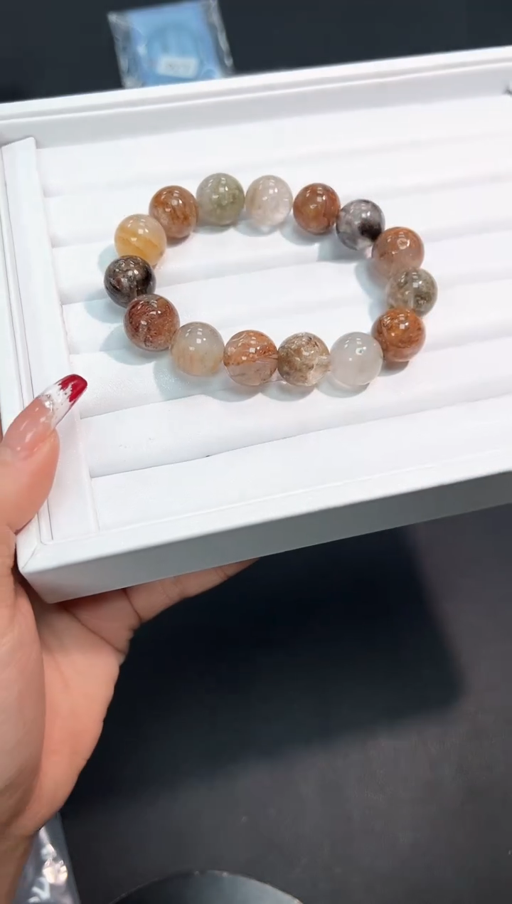 【闪购商品】水晶手串未镶嵌85L多样性发其一/1条默认微瑕