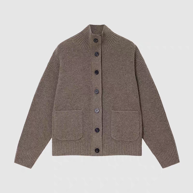 2153【不染色系列】禾女装2025冬季新款针织开衫