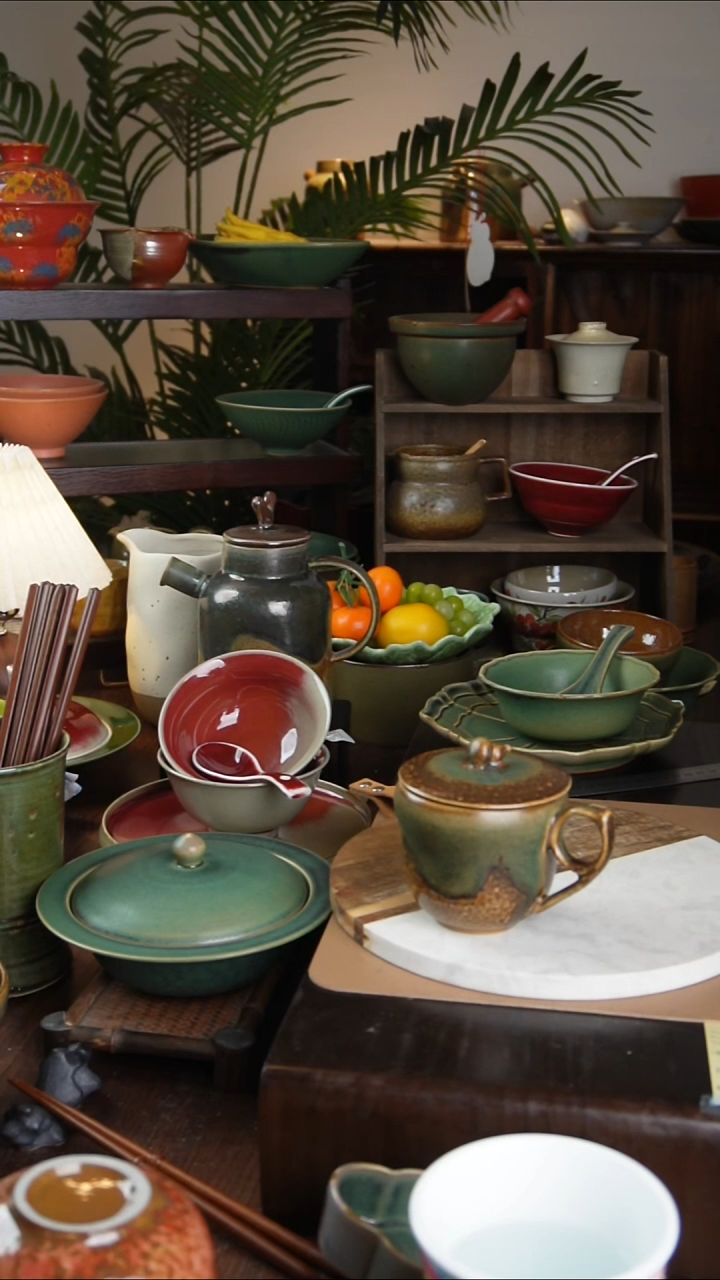 碗微瑕景德镇手工高温餐具
