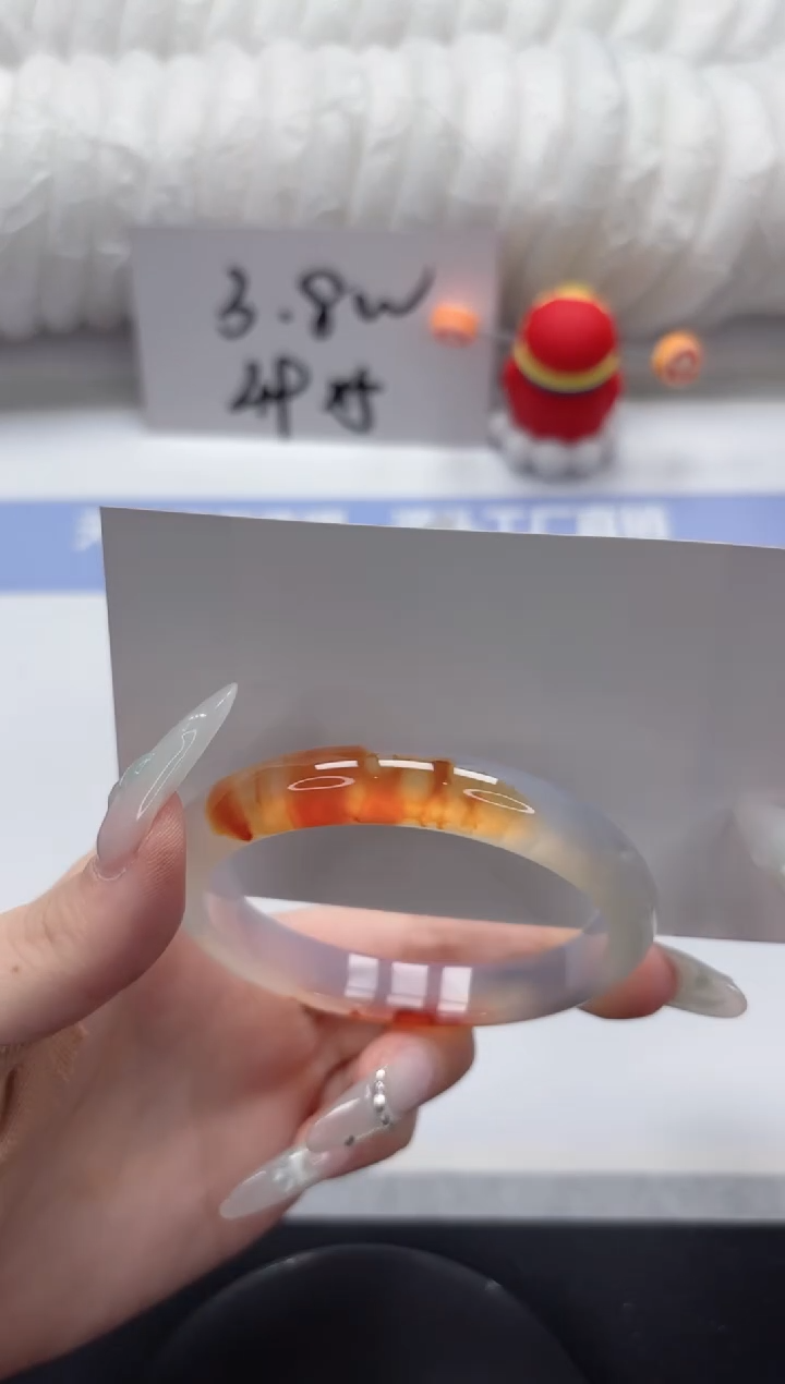 石英质玉手镯未镶嵌A195-55.6