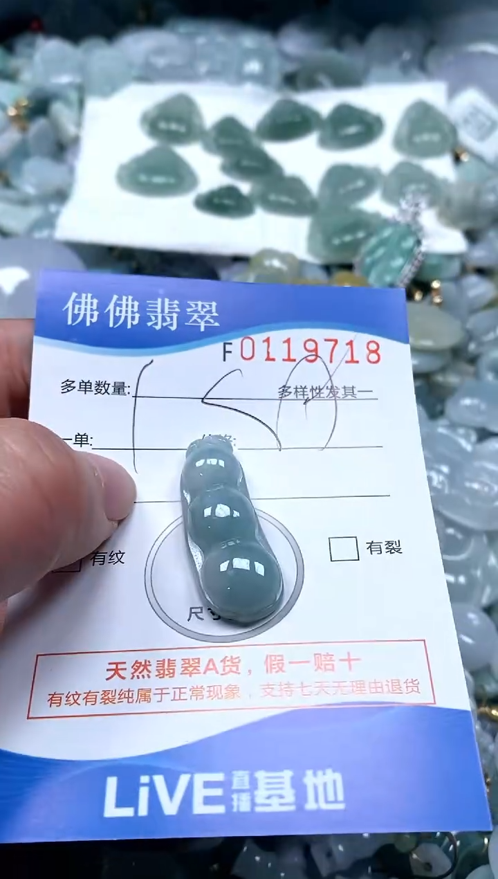 【闪购商品】翡翠颈饰未镶嵌闪购商品0119718