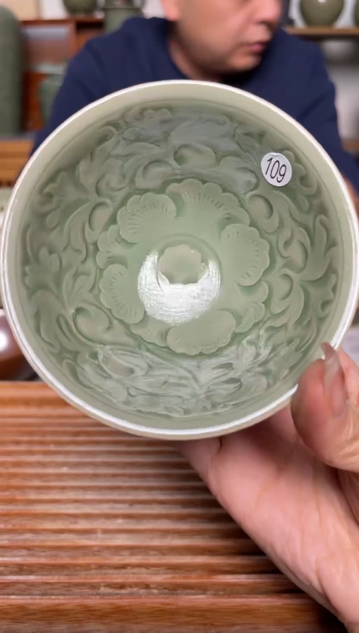 【闪购商品】其他109纯手工秘色斗笠盏
