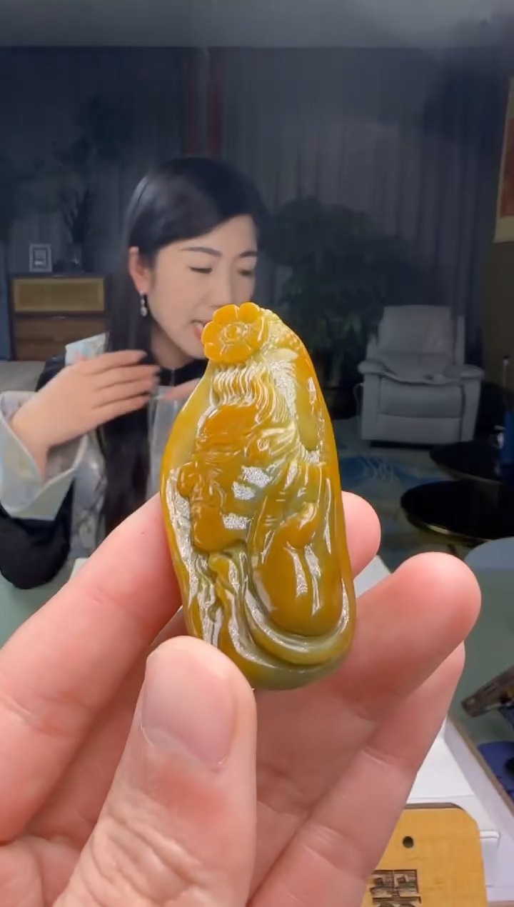 【闪购商品】翡翠吊坠(不含链)未镶嵌DY@@960Q3J12826