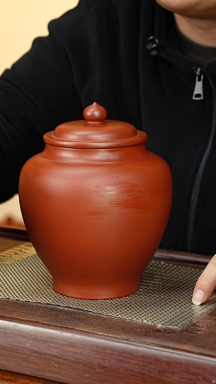 宜兴原矿紫砂茶叶罐