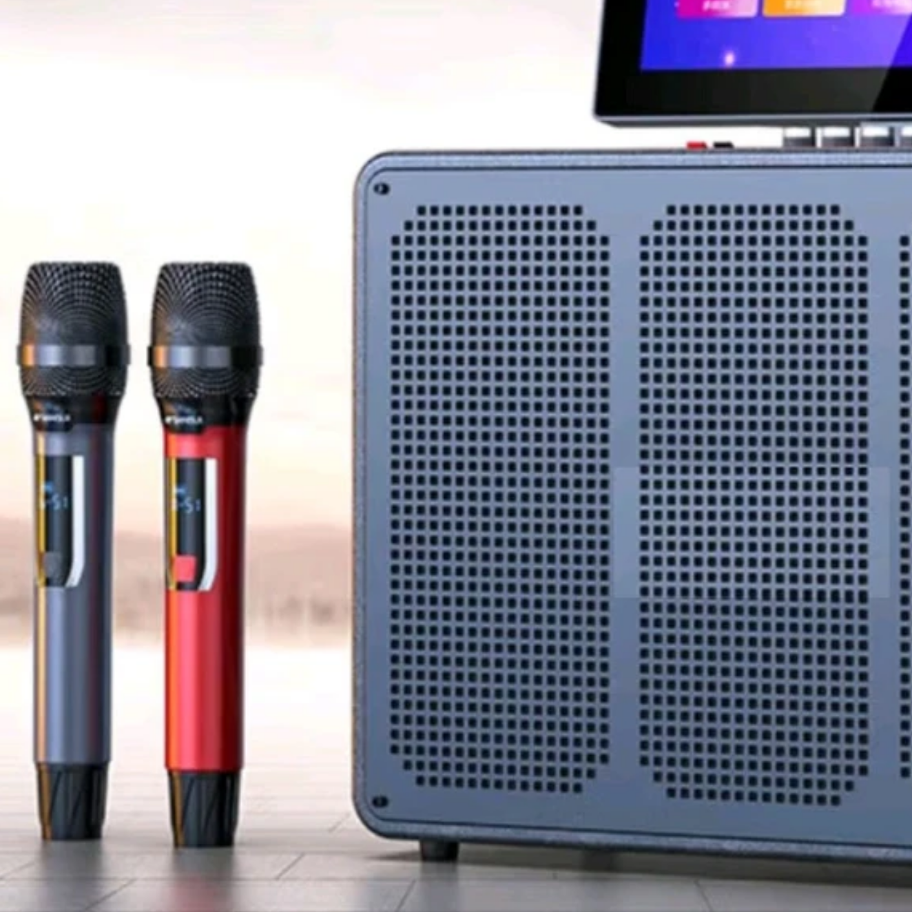 新款 多功能 无线 蓝牙 广场舞 专业演出 K歌 音响