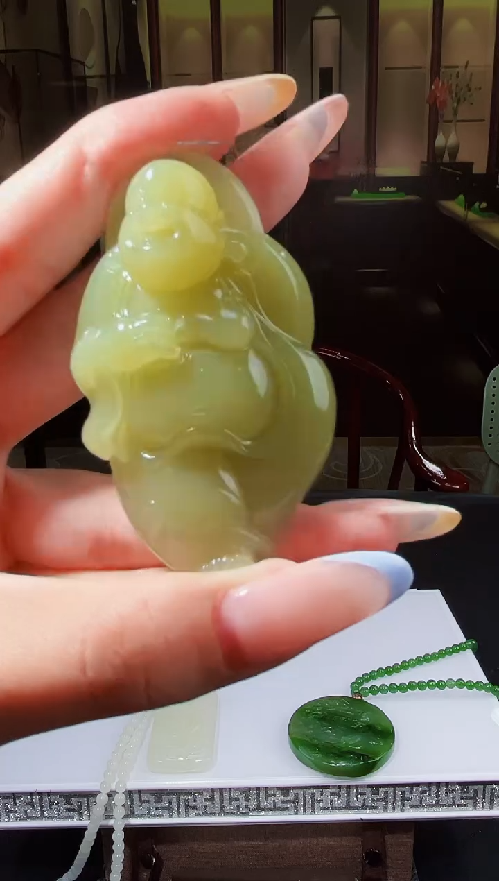 定制和田玉玉守匠心天然和田玉