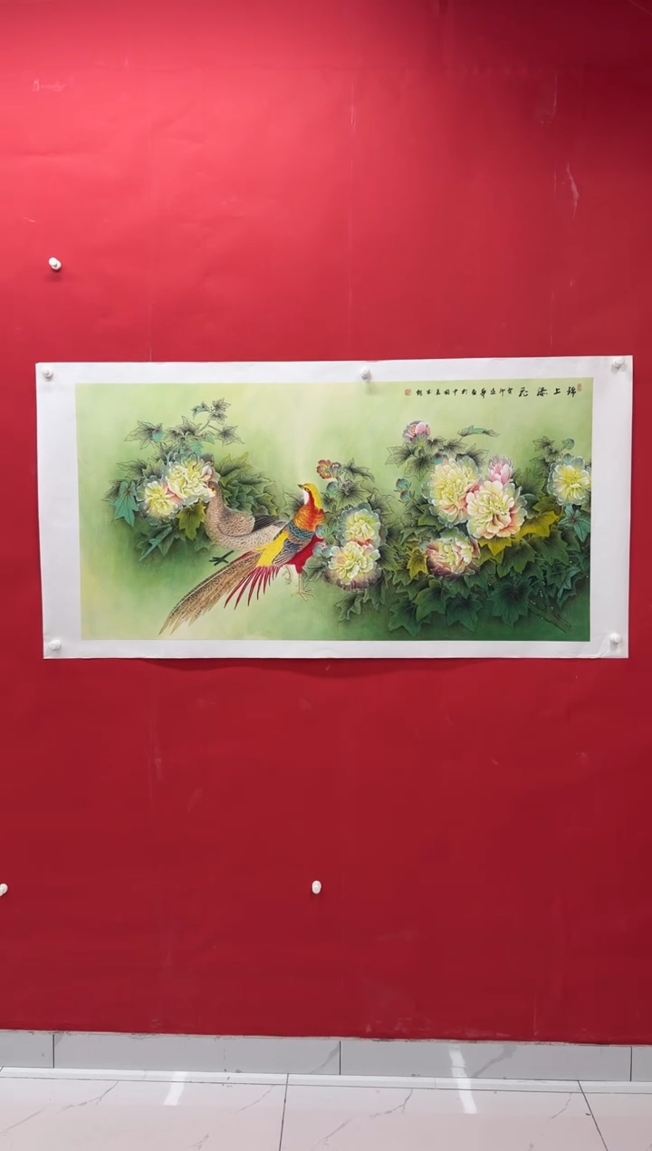 国画画家陆远华纯手绘原作