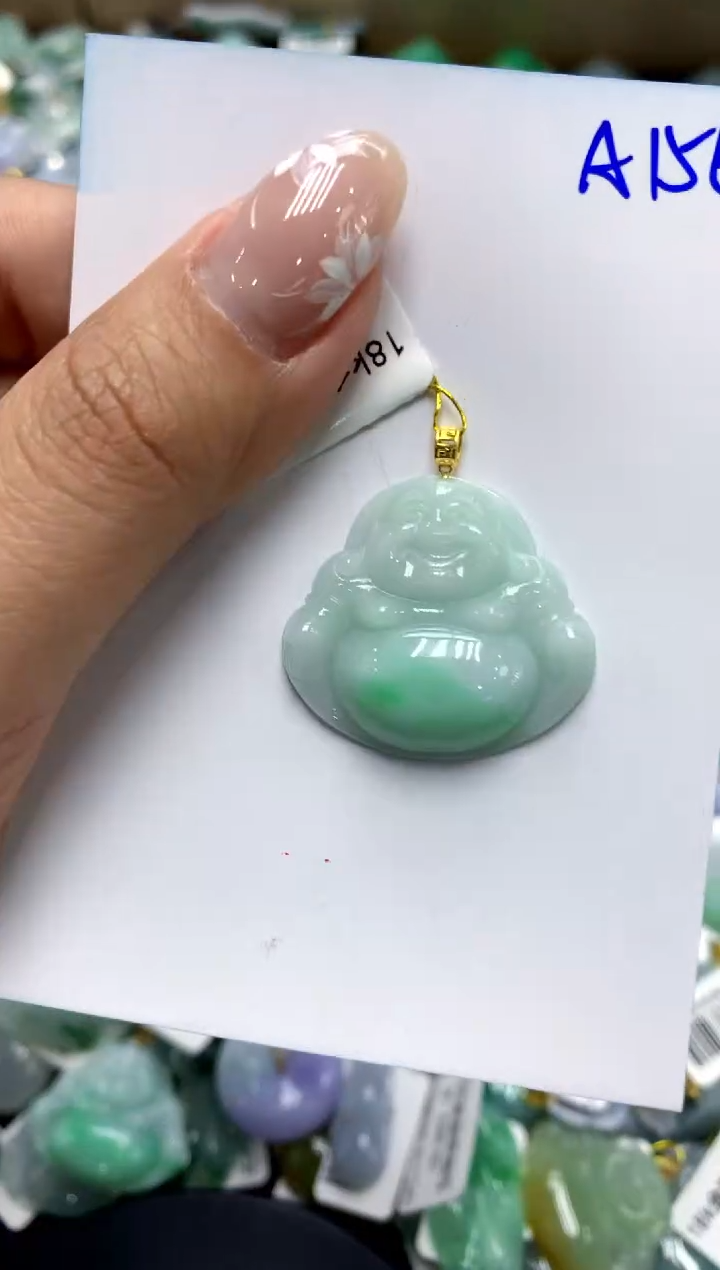 【闪购商品】翡翠颈饰18K金镶嵌111111111111111111