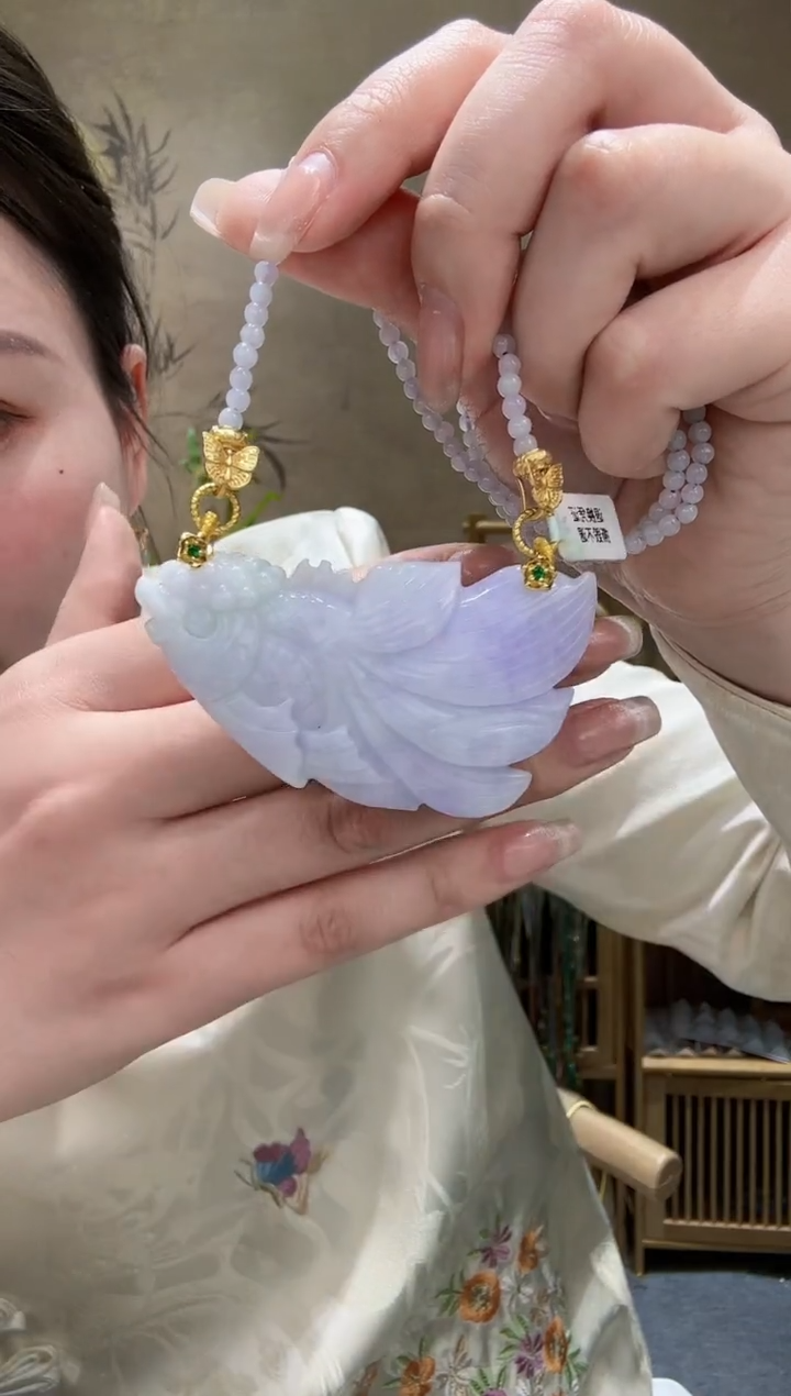 【闪购商品】翡翠颈饰未镶嵌吊坠