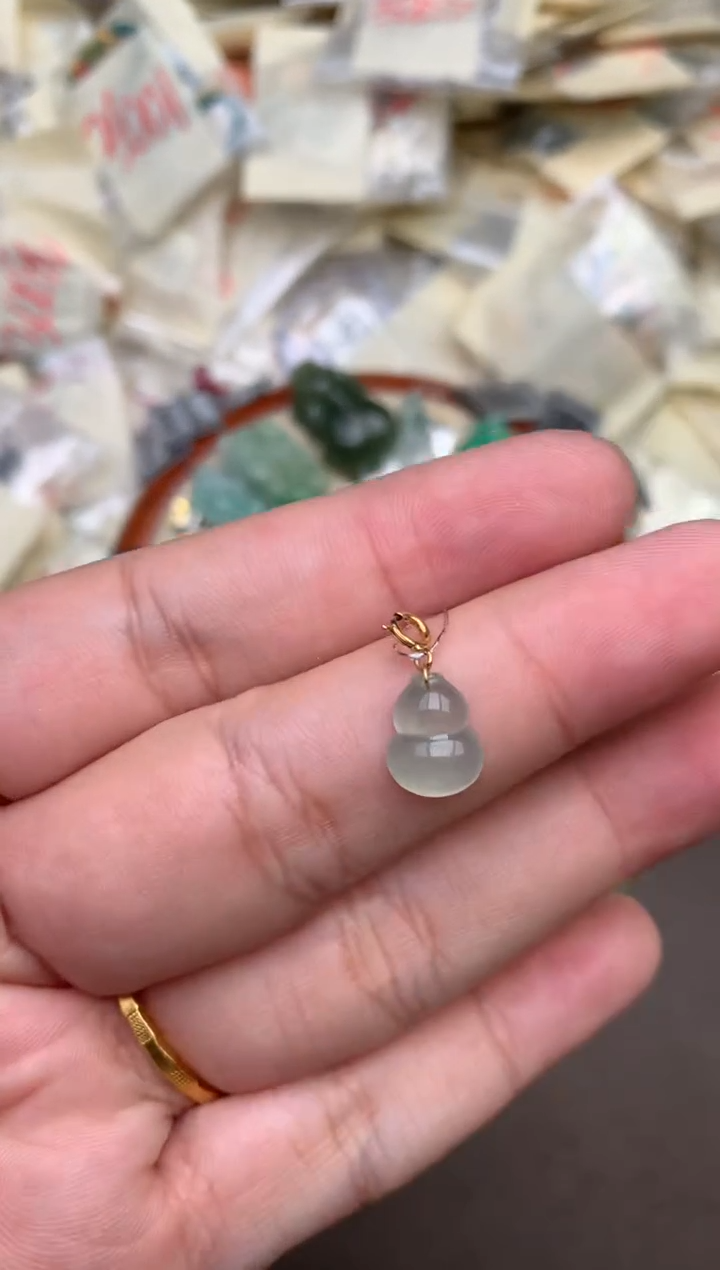 未镶嵌挂件翡翠一67