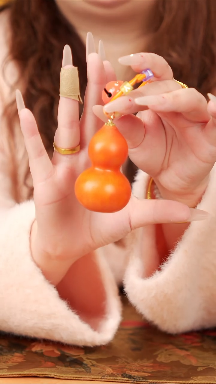 【闪购商品】183灵宝阁漆艺小葫芦挂件19.9