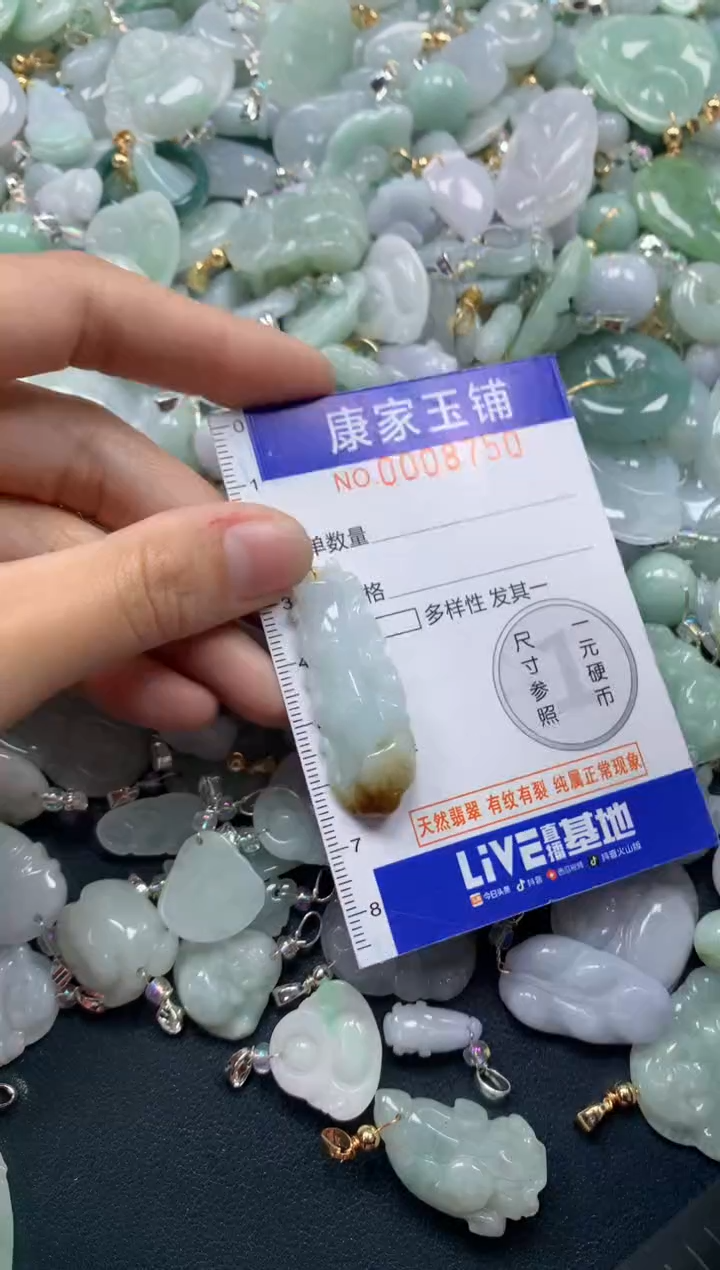 颈饰未镶嵌翡翠8750
