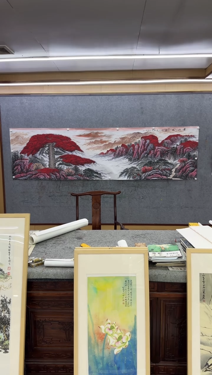 【闪购商品】绘画绘画Y-王红兵-小丈二-山水画