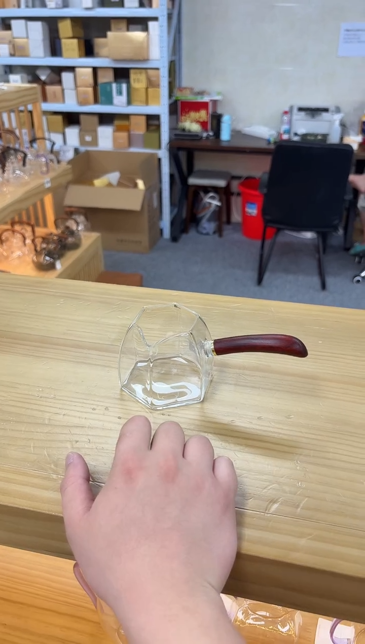 禾器-棱木茶海-侧把透明色