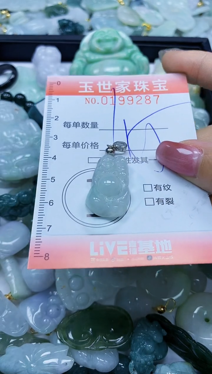 【闪购商品】翡翠颈饰未镶嵌闪购0199287