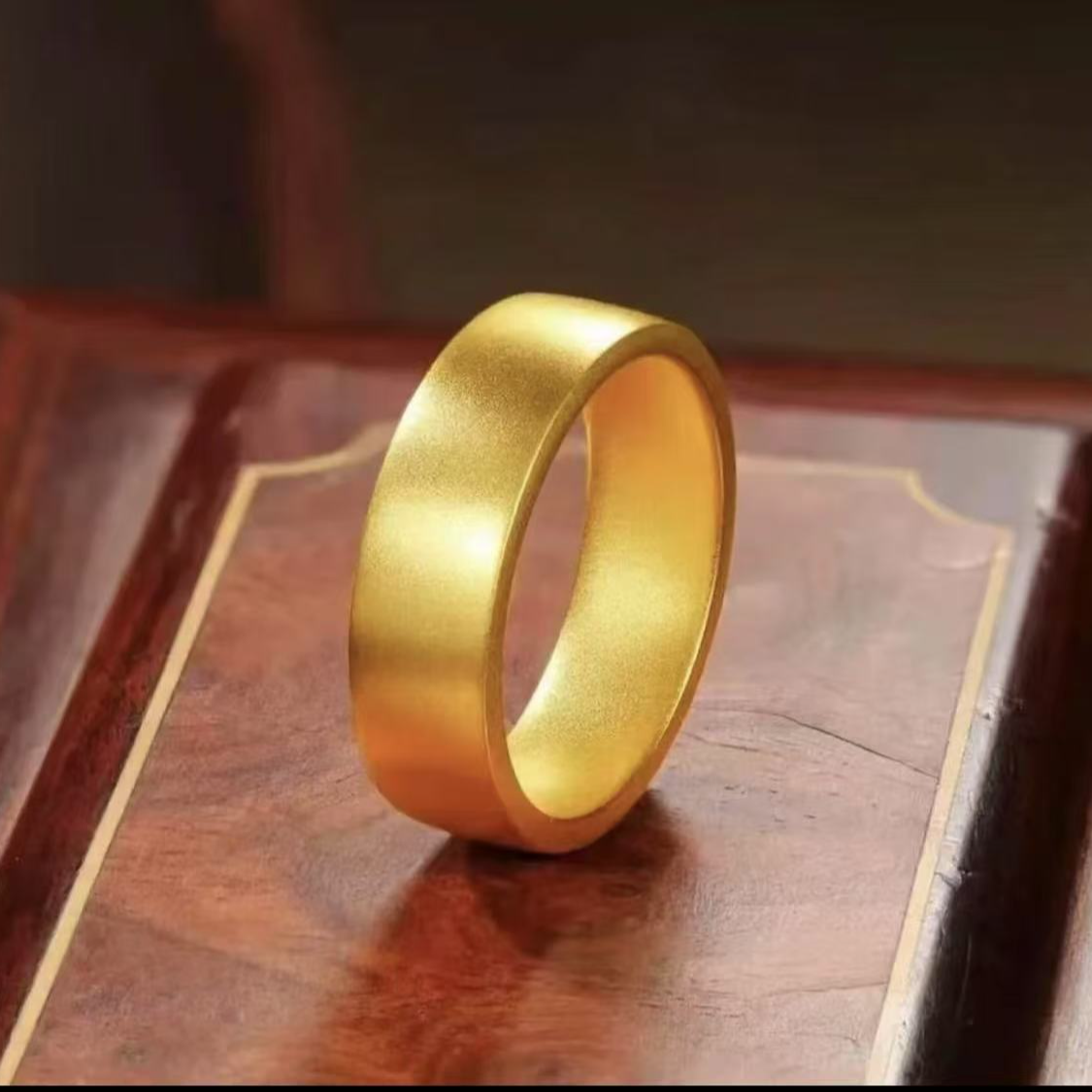 合金戒指 2025【情侣对戒素面指环戒】新款情侣时尚百搭小众高级感