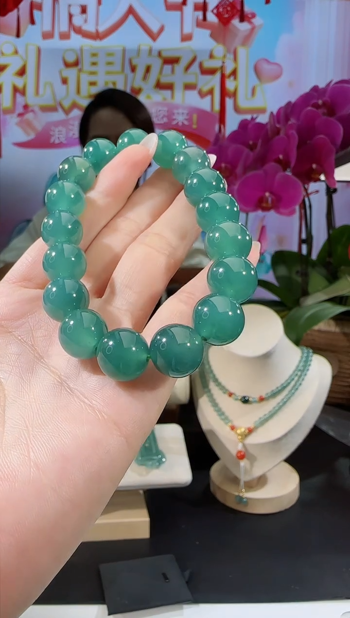 【闪购商品】翡翠手串未镶嵌手串