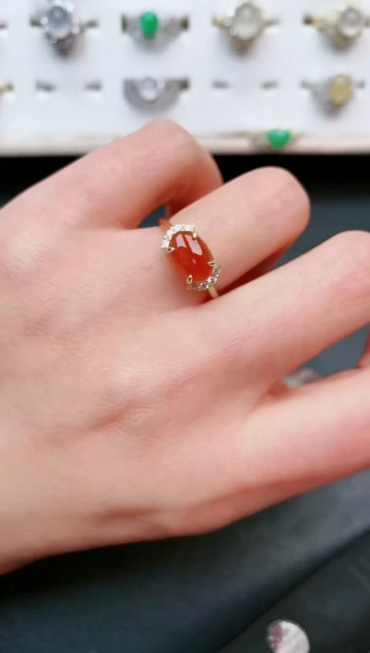 【闪购商品】翡翠戒指银S925镶嵌.....