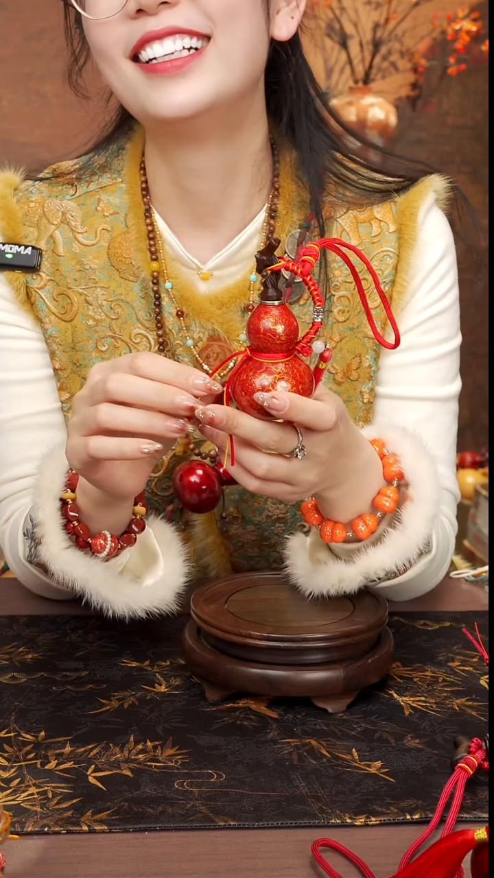 650--大漆开口小葫芦----168