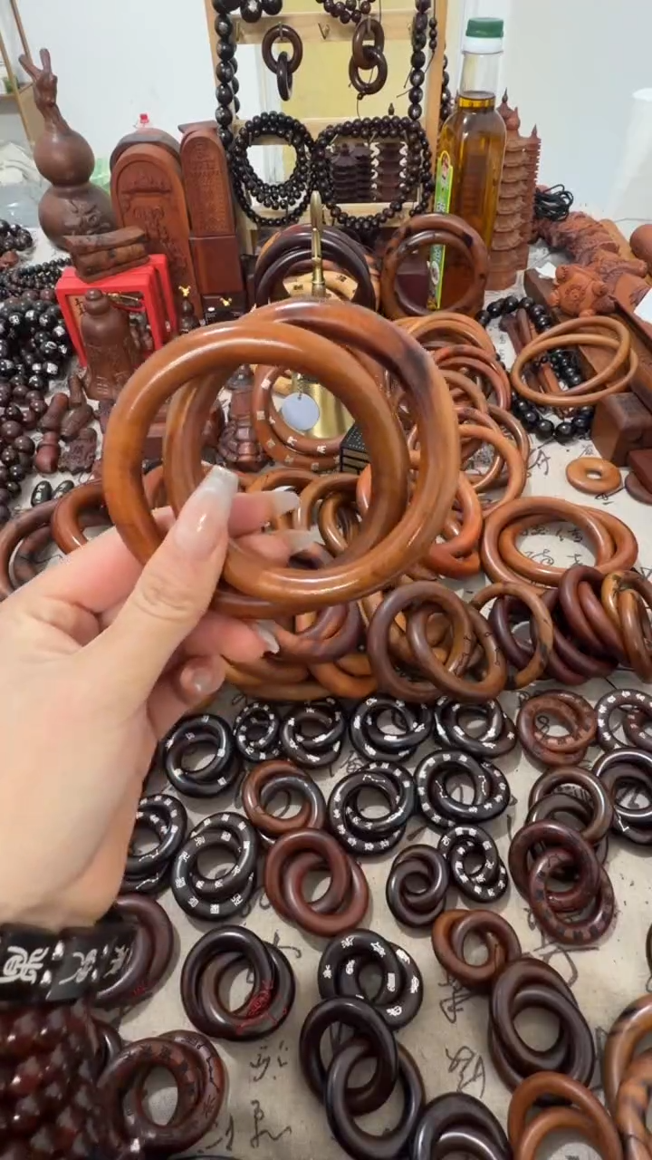 枣木乾坤圈一物一拍微65