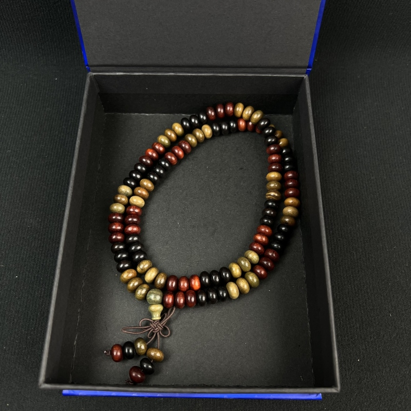 多宝珠算盘珠紫檀文玩饰品-LQ139