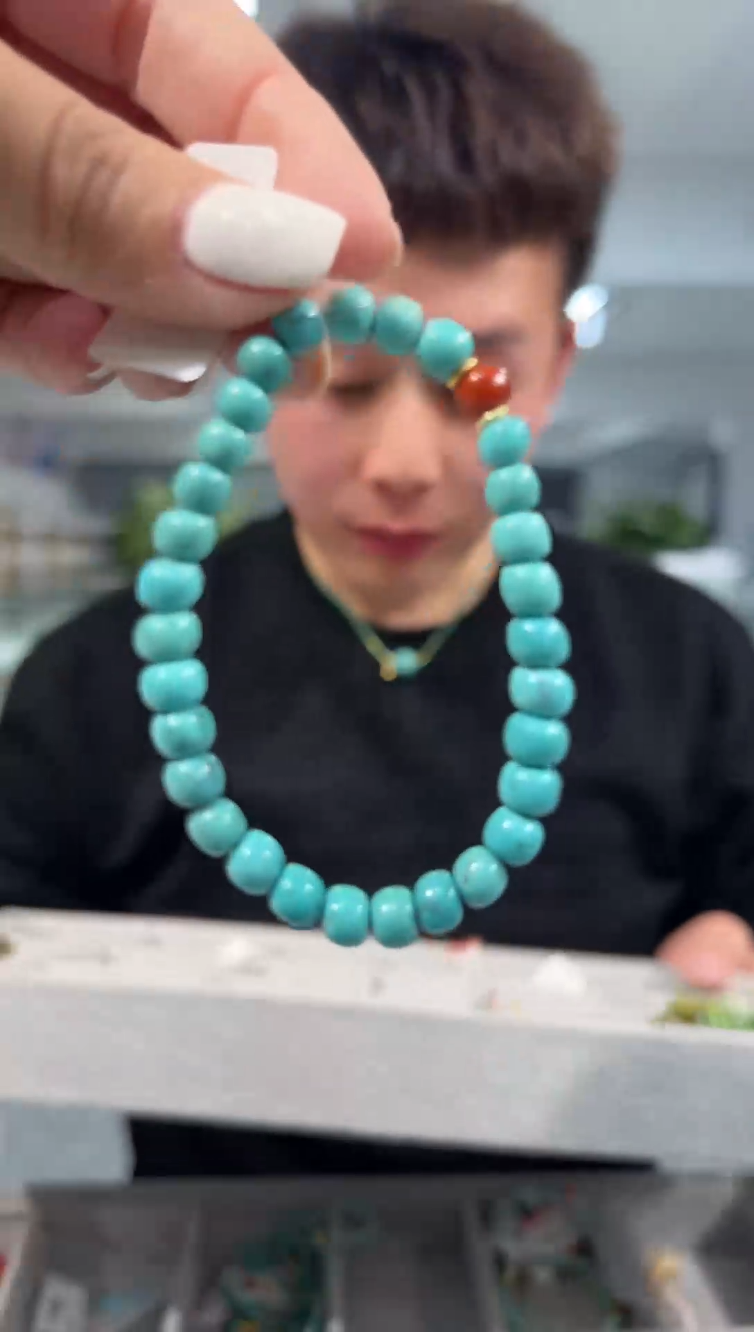 【闪购商品】绿松石手串未镶嵌发货一件