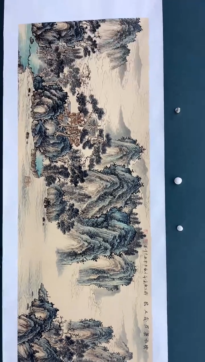 【闪购商品】绘画李川浦-12平尺-纸片-山水-8-5