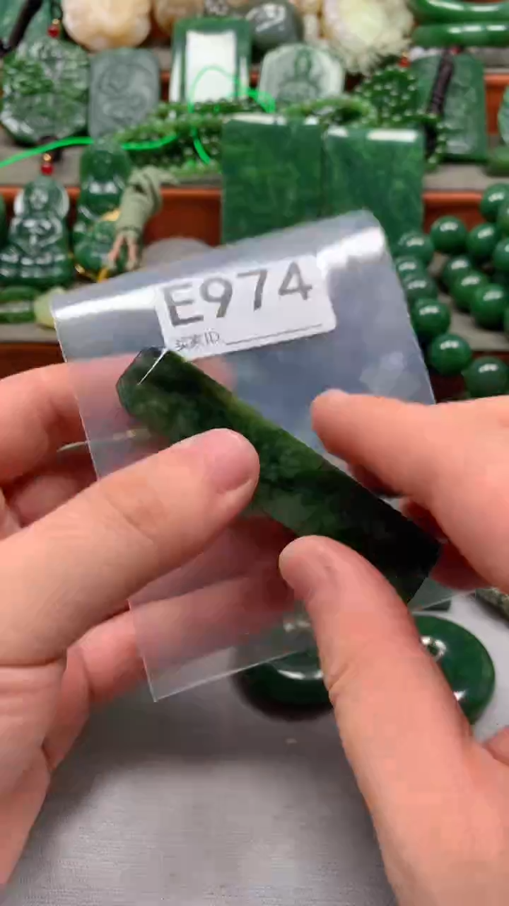 未镶嵌和田玉珠宝半成品1