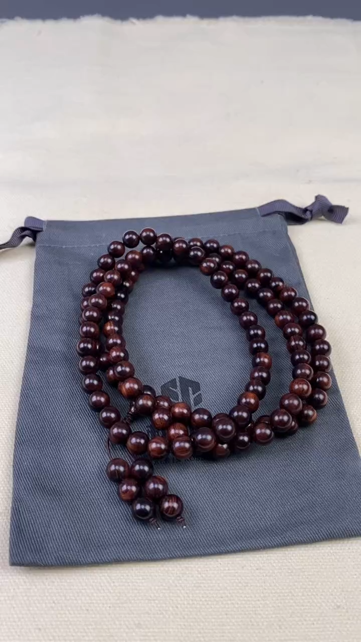 【闪购商品】黄花梨/降香黄檀手串/手链黄花梨 0.8x108