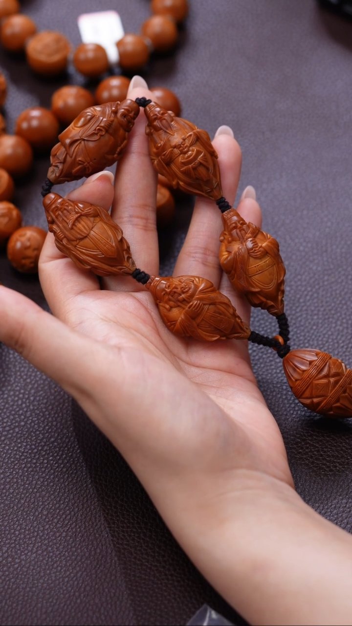 橄榄核手串/手链五福临门