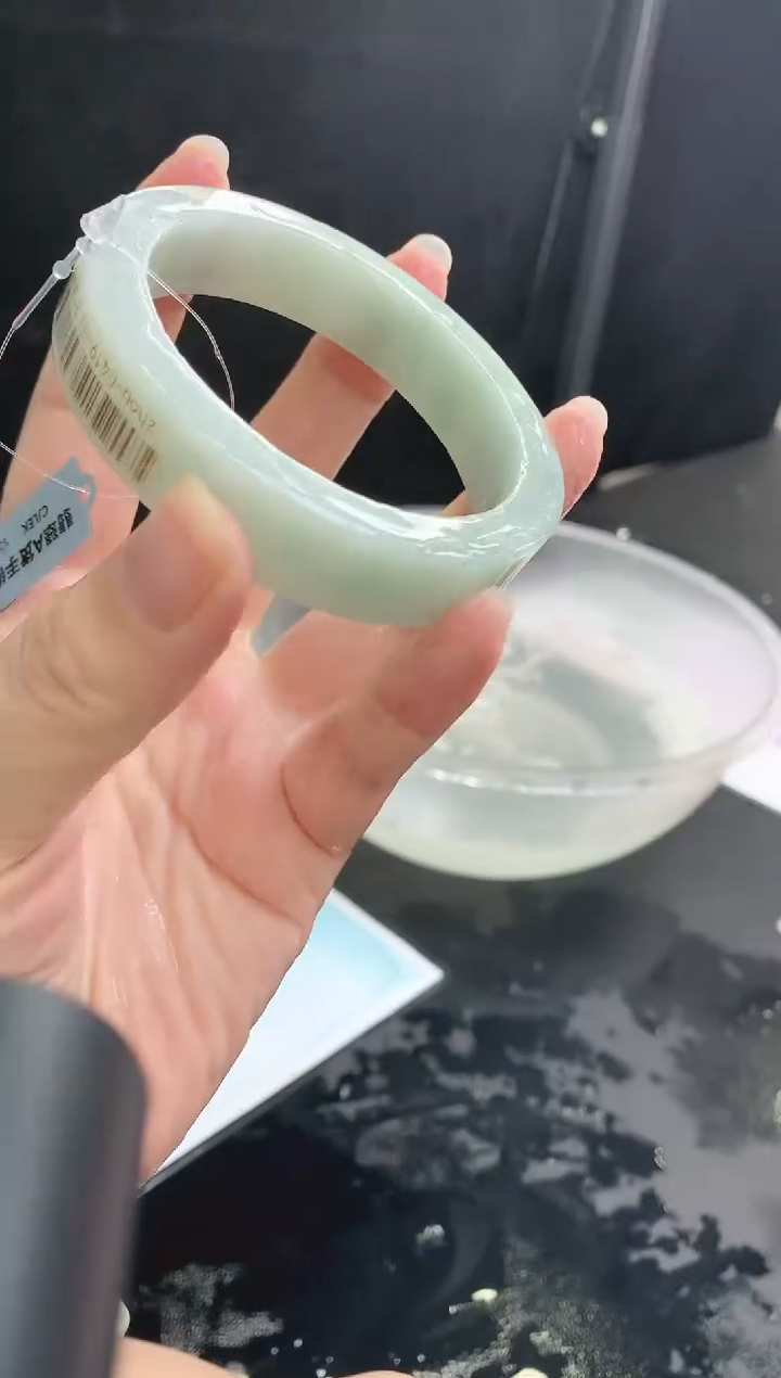 【闪购商品】定制翡翠手镯未镶嵌20 58-60正