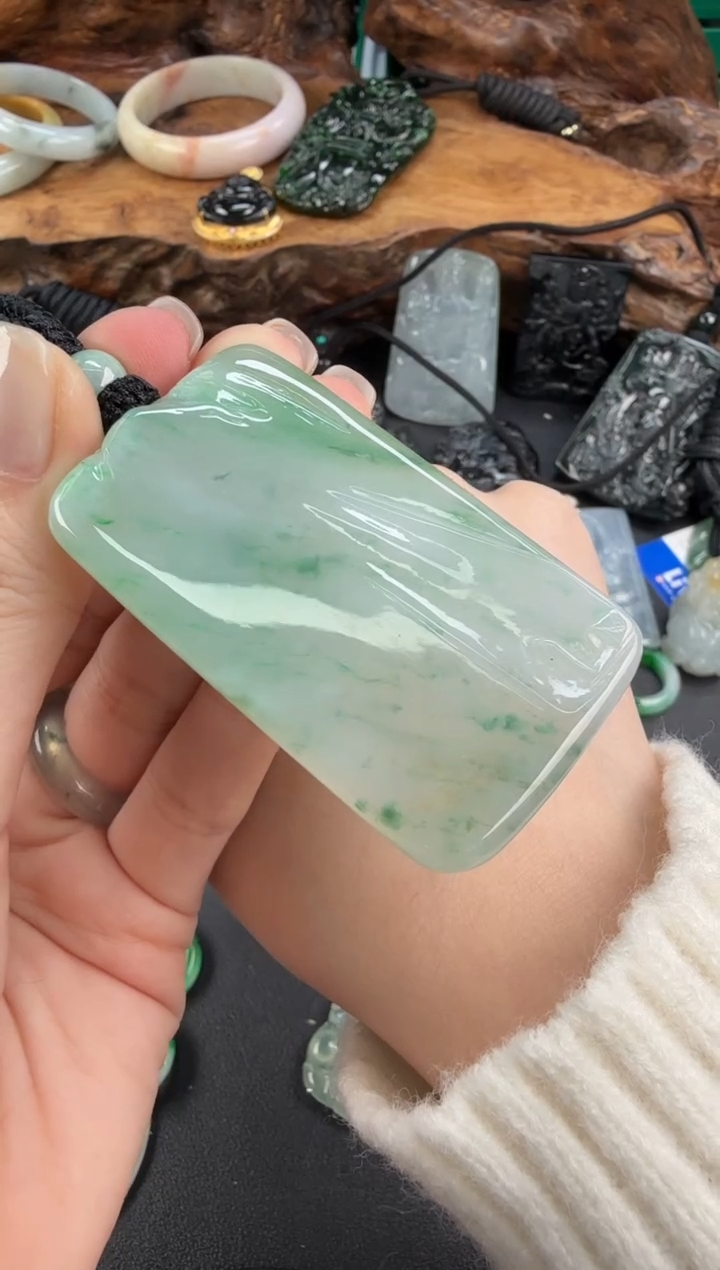 吊坠(不含链)未镶嵌翡翠翡翠饰品-245