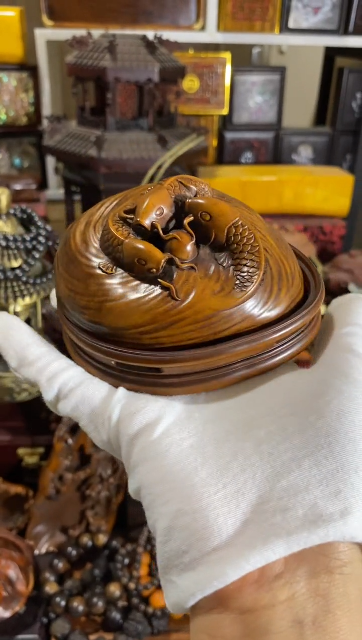 小叶黄杨小件香炉