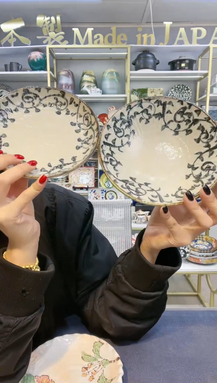 【闪购商品】碗17厘米钵一只+15.5平盘一只