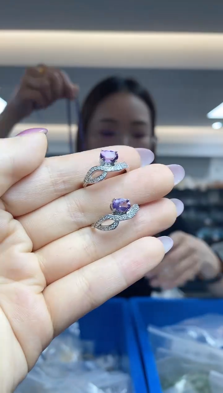 水晶戒指未镶嵌（多样性发一件）