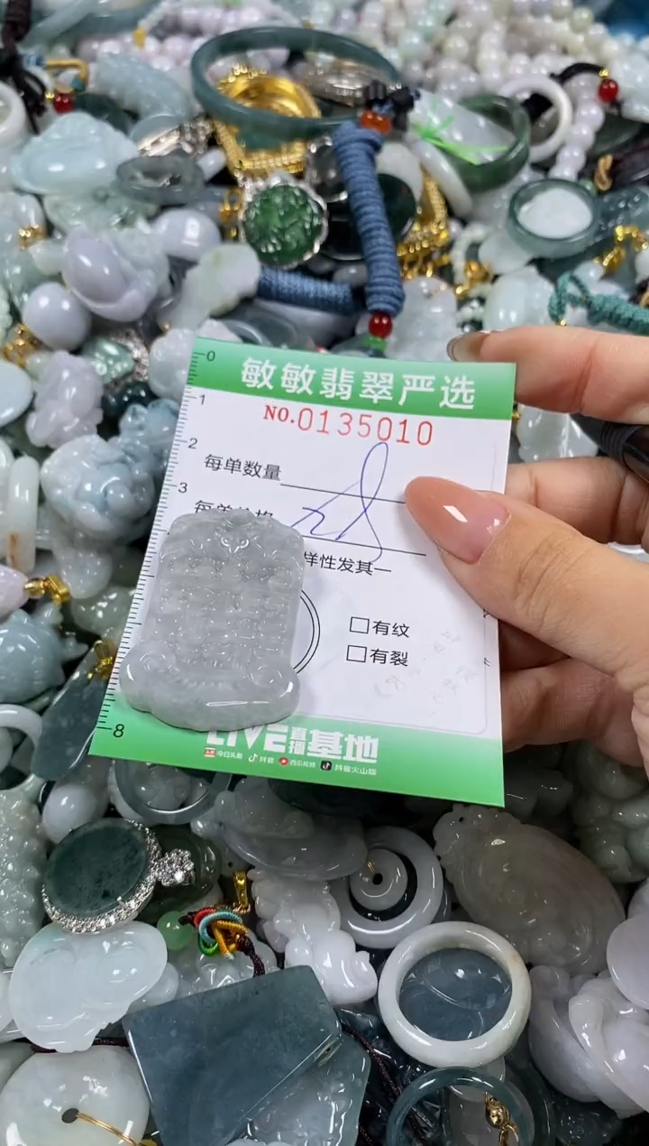 【闪购商品】翡翠颈饰未镶嵌闪购0135010