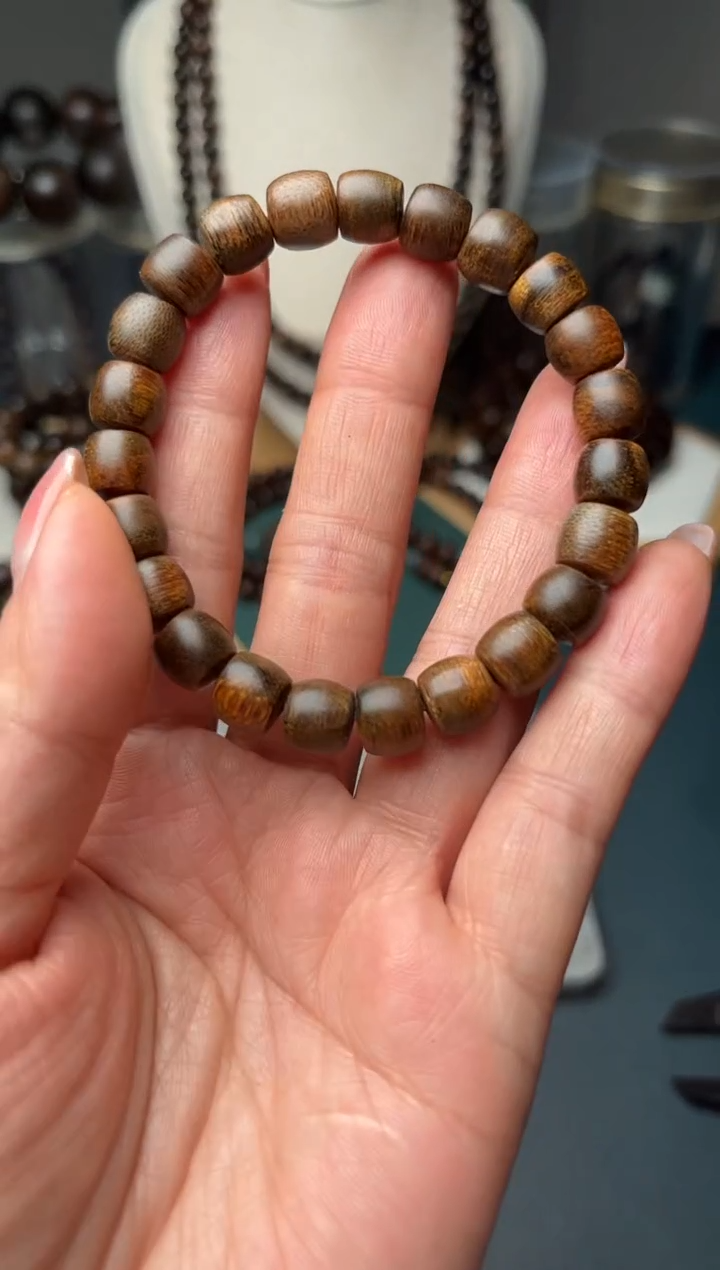 【闪购商品】沉香手串8mm富森红土单圈
