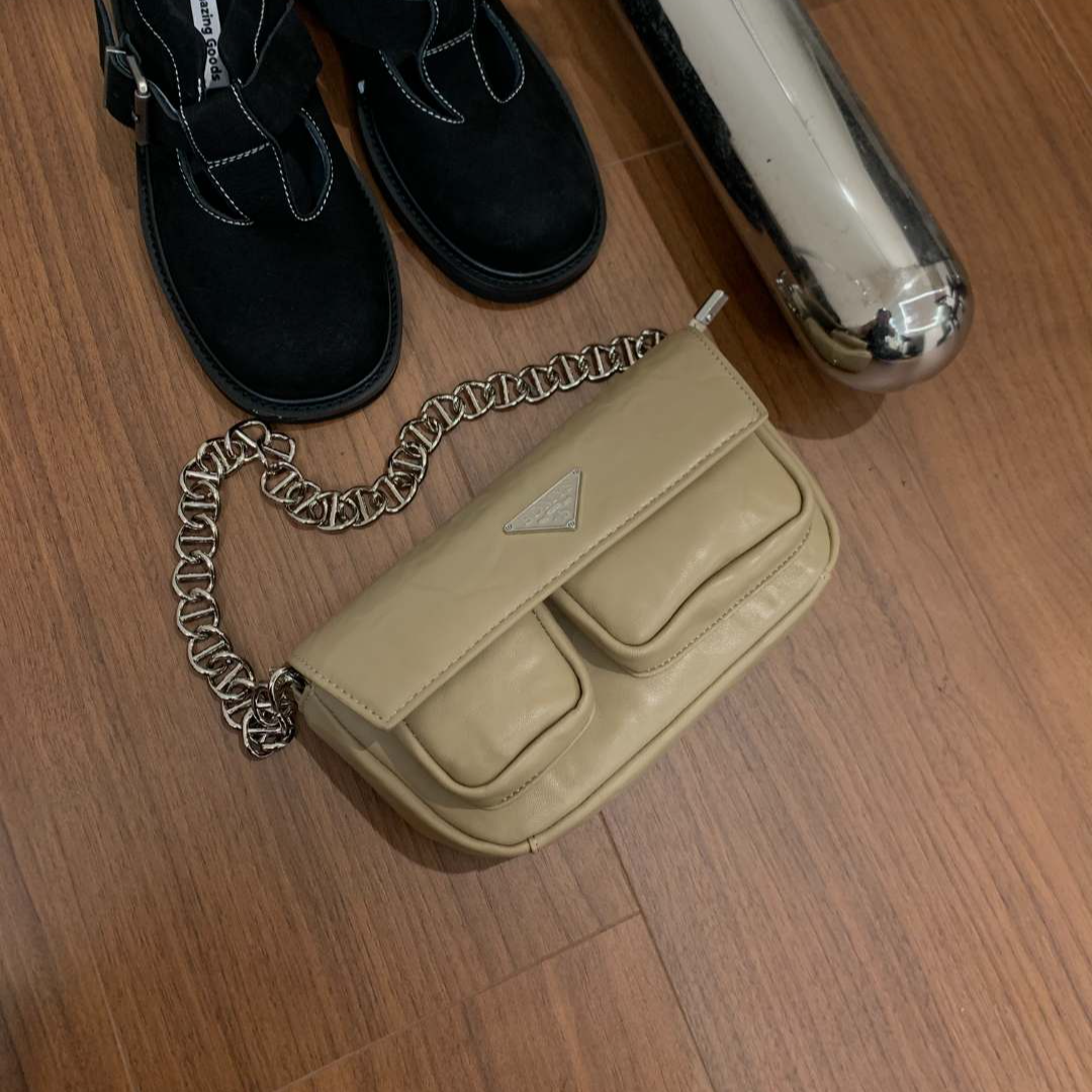 BD-2232-杏仁色-高定轻奢时尚百搭潮流女神包包