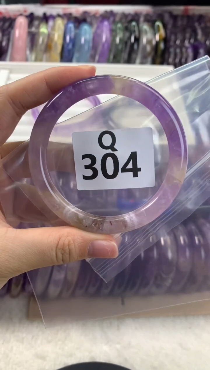 【闪购商品】水晶水晶手镯未镶嵌304-59